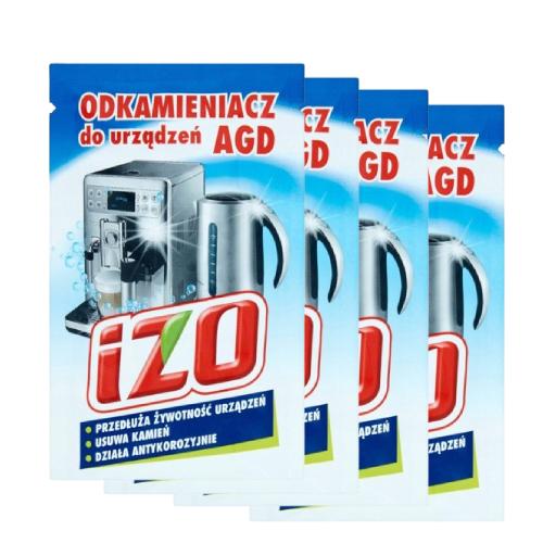 Miniaturka artykułu - Zestaw IZO Odkamieniacz do AGD, 4x 30g