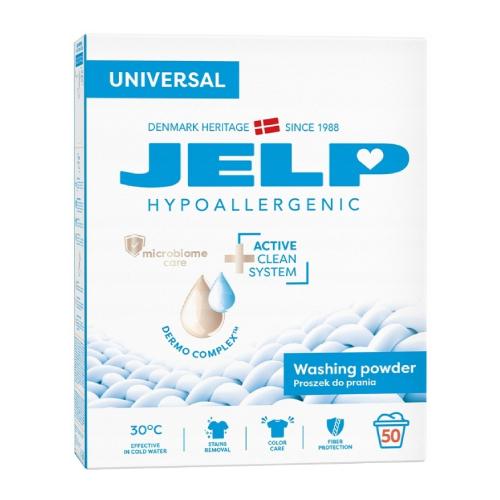 JELP Hipoalergiczny proszek do prania uniwersalny dla dzieci i dorosłych, 3kg (50prań)