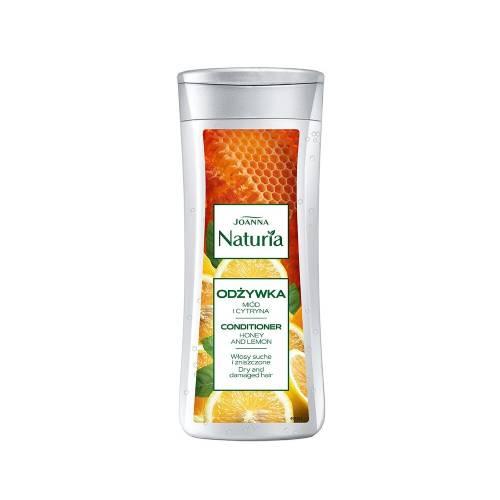Miniaturka artykułu - Joanna Naturia Odżywka do włos&oacute;w z miodem i cytryną, 200 ml
