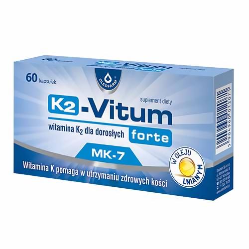 Miniaturka artykułu - K2-Vitum forte - 60 kapsułek