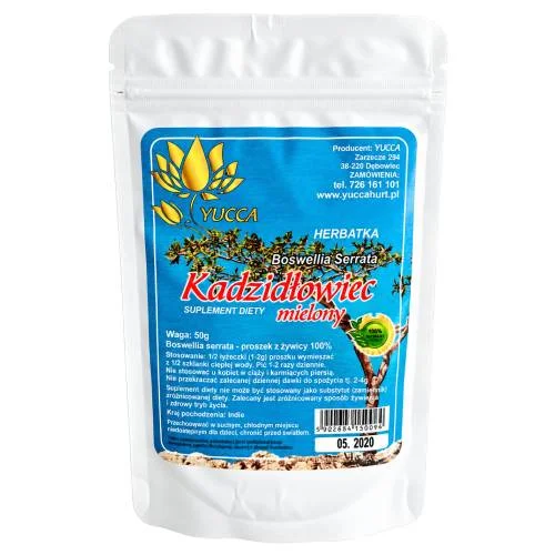 Miniaturka artykułu - Proherbis Kadzidłowiec (boswellia serrata) mielony, 50 g
