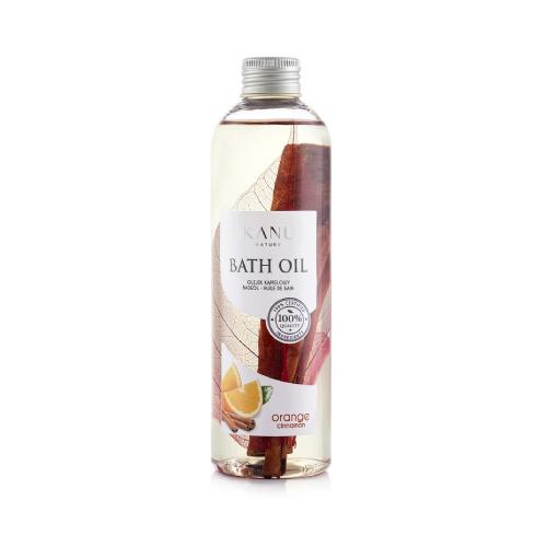 KANU NATURE Bath Oil Olejek kąpielowy Pomarańczowo &ndash; cynamonowy, 250ml	