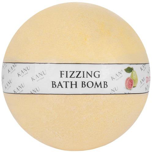 Miniaturka artykułu - KANU NATURE Fizzing Bath Bomb Kula musująca do kąpieli Guava, 160g
