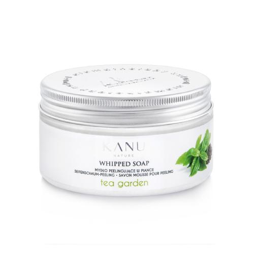 KANU NATURE Mydło peelingujące w piance Herbaciany Ogr&oacute;d, 60g