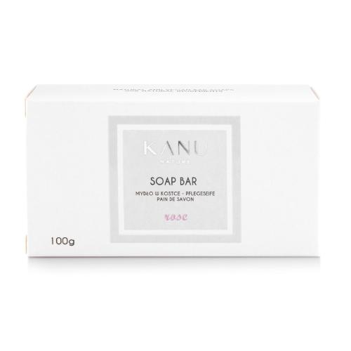 KANU NATURE Mydło w kostce R&oacute;ża, 100g	
