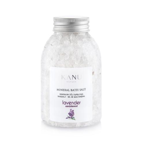 KANU NATURE S&oacute;l mineralna do kąpieli Lawenda, 350g