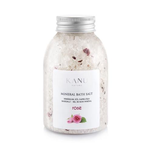KANU NATURE S&oacute;l mineralna do kąpieli R&oacute;ża, 350g	