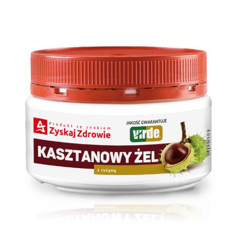 Miniaturka artykułu - ZYSKAJ ZDROWIE Kasztanowy żel z rutyną, 350 g