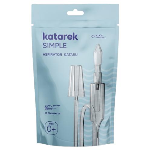 Miniaturka artykułu - Katarek Simple Aspirator kataru do odkurzacza - ułatwia usuwanie kataru u dzieci i niemowląt