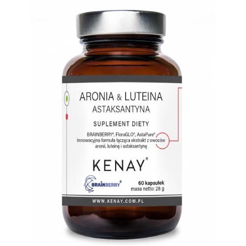 Miniaturka artykułu - Kenay Aronia & Luteina Astaksantyna, 60 kaps.