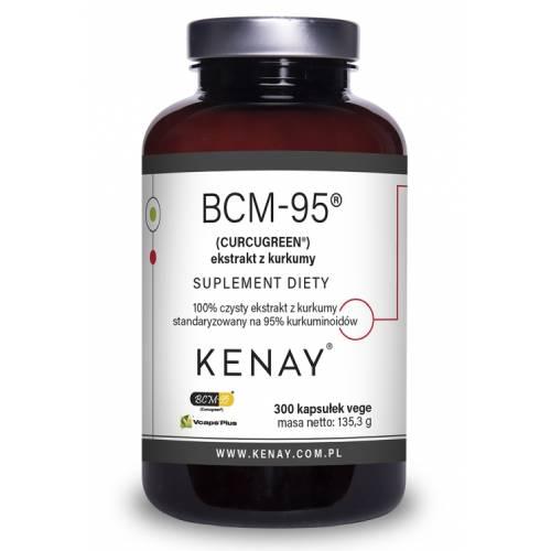 Miniaturka artykułu - KENAY BCM-95 Ekstrakt z kurkumy, 300 kaps.