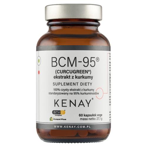 Miniaturka artykułu - KENAY BCM-95 Ekstrakt z kurkumy, 60 kaps.