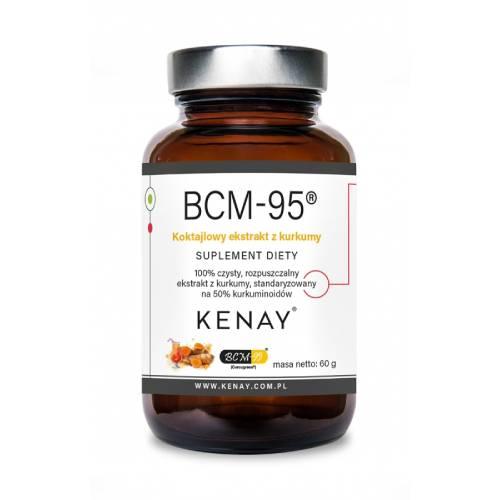 Miniaturka artykułu - KENAY BCM-95 Koktajlowy ekstrakt z kurkumy, 60 g