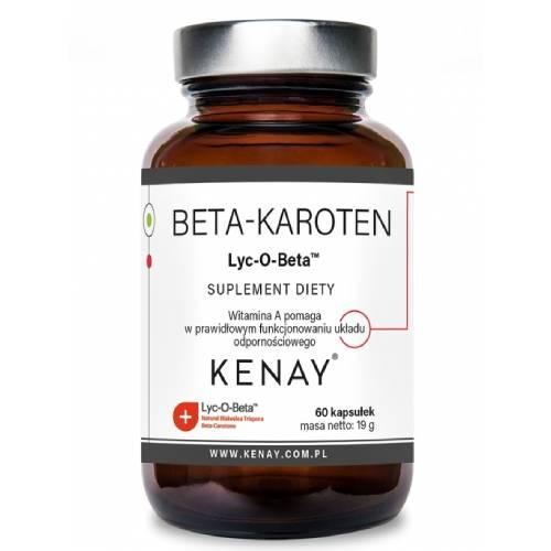 Miniaturka artykułu - Kenay Beta-Karoten Lyc-O-Beta, 60 kaps.