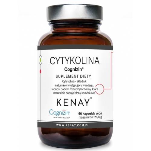 Miniaturka artykułu - Kenay Cytykolina Cognizin, 60 kaps.