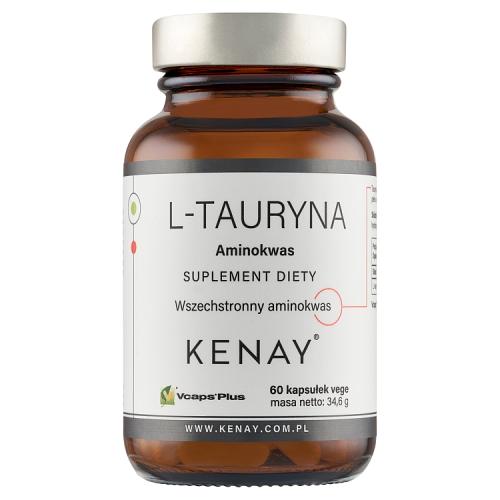 Miniaturka artykułu - KENAY L-Tauryna, 60 kaps.