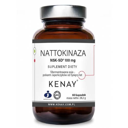 Miniaturka artykułu - KENAY Nattokinaza 100 mg NSK-SD, 60 kaps.