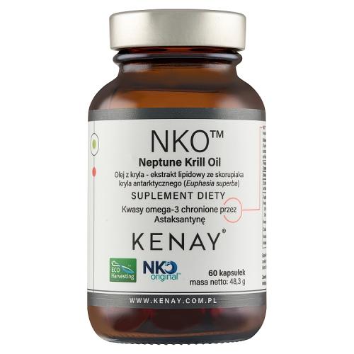 Zdjęcie produktu - KENAY NKO Neptune Krill Oil - Olej z kryla, 60 kaps.