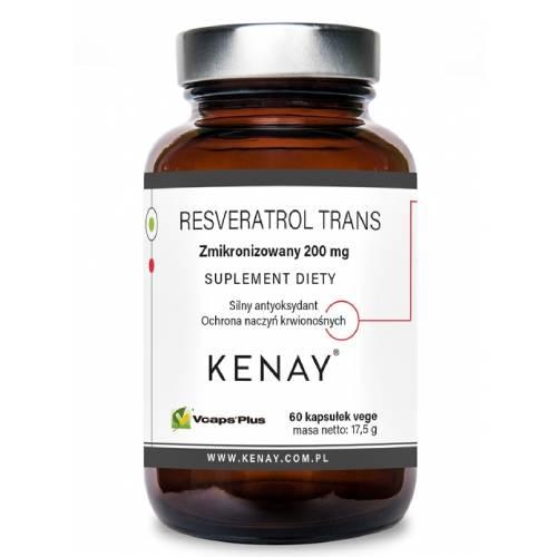 Miniaturka artykułu - KENAY Resveratrol Trans, 60 kaps.