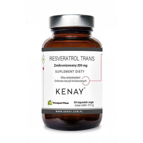 Miniaturka artykułu - KENAY Resveratrol Trans, 60 kaps.