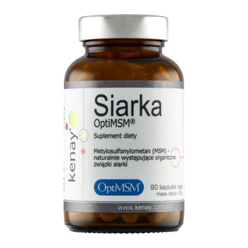 Miniaturka artykułu - KENAY Siarka OptiMSM, 90 kaps.