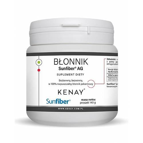 Kenay Sunfiber Błonnik pokarmowy rozpuszczalny, 140 g