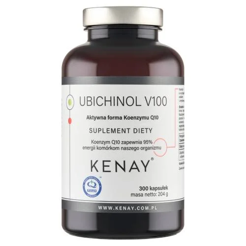 Miniaturka artykułu - KENAY Ubichinol Koenzym Q10 V100, 300 kaps.