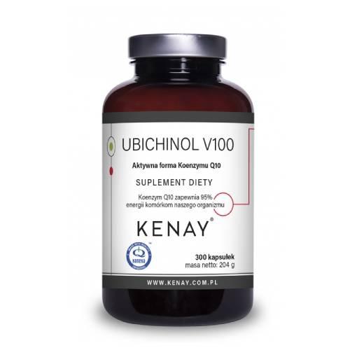Miniaturka artykułu - KENAY Ubichinol Koenzym Q10 V100, 300 kaps.