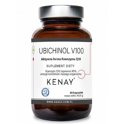 Miniaturka artykułu - KENAY Ubichinol V100  Koenzym Q10, 60 kaps.