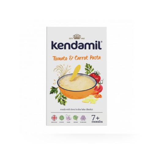 Miniaturka artykułu - Kendamil kaszka z pomidorkami, marchewką i makaronem, 150g