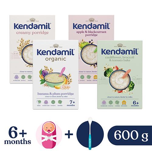 Miniaturka artykułu - Kendamil MIX kaszek mlecznych i bezmlecznych, 4x150g