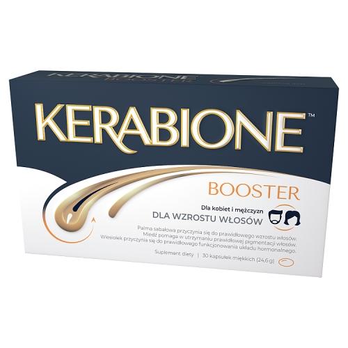 Miniaturka artykułu - Kerabione Booster, 30 kaps. - zawiera palmę sabałową