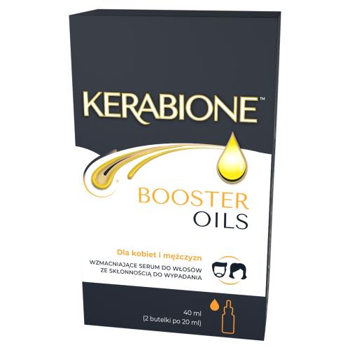 Miniaturka artykułu - Kerabione Booster Oils Serum do włos&oacute;w, 2x20 ml