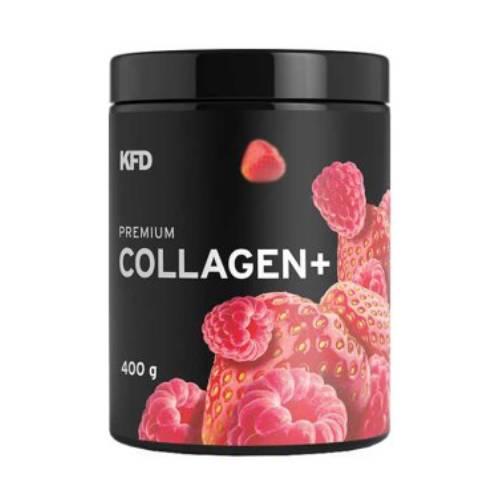Miniaturka artykułu - KFD Collagen + O Smaku Truskawkowo- Malinowym, 400 g