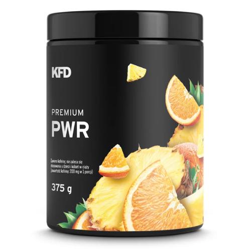 Miniaturka artykułu - KFD Premium PWR Pre-Workout ananas-pomarańcza, 375 g