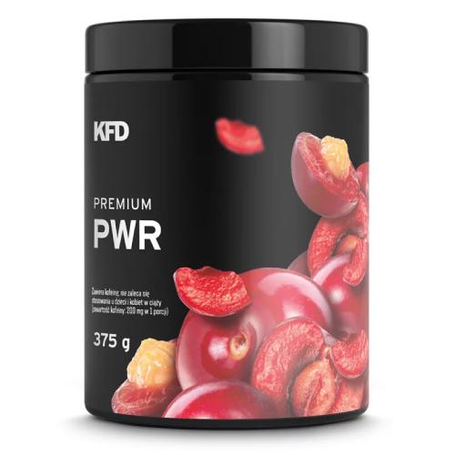 Miniaturka artykułu - KFD Premium PWR Pre-Workout jabłko-wiśnia, 375 g