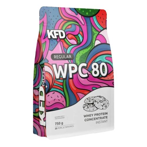 Miniaturka artykułu - KFD Regular WPC 80 smak ciasteczkowy, 750 g