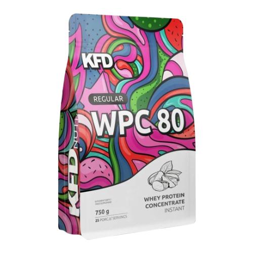 Miniaturka artykułu - KFD Regular WPC 80 smak pistacjowy, 750 g