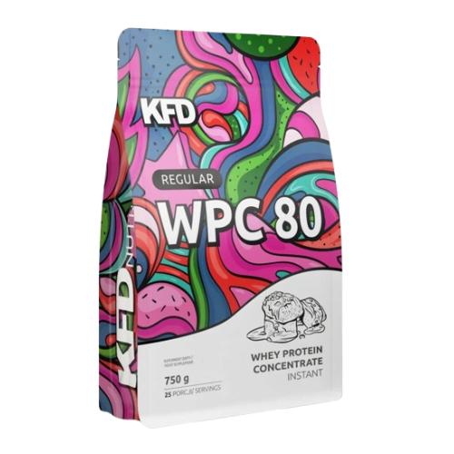 Miniaturka artykułu - KFD Regular WPC 80 smak słony karmel, 750 g