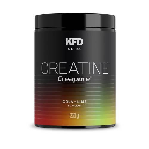 Miniaturka artykułu - KFD Ultra Creatine Creapure o smaku coli z limonką, 250 g