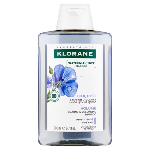 Miniaturka artykułu - KLORANE Szampon z organicznym Lnem, 200 ml