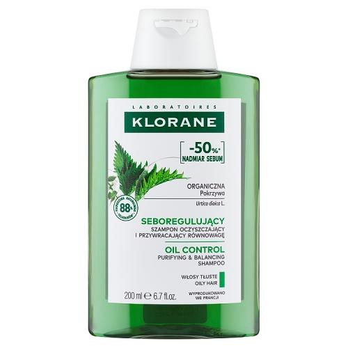 Miniaturka artykułu - KLORANE Szampon z pokrzywą, 200ml