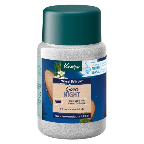 Miniaturka artykułu - KNEIPP Good Night Szwajcarska pinia i Amyris S&oacute;l do kąpieli, 500g