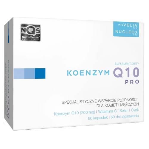 Miniaturka artykułu - Koenzym Q10 Pro, 60 kaps. - suplement diety z koenzymem Q10, cynkiem i selenem