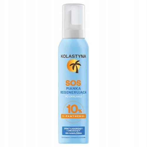 Miniaturka artykułu - Kolastyna SOS Pianka regenerująca po opalaniu z 10% panthenolem, 100 ml