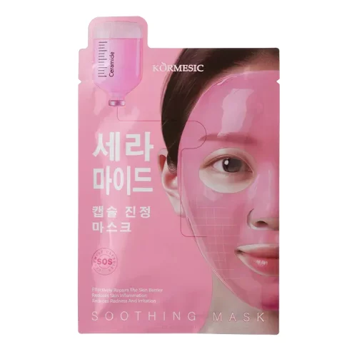 Miniaturka artykułu - Kormesic Kojąca maseczka do twarzy z ceramidami, 35 ml