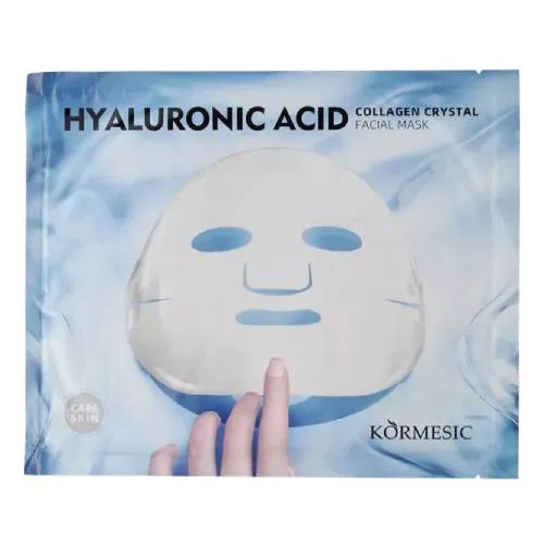 Miniaturka artykułu - Kormesic Hyaluronic Acid Collagen Crystal Facial Mask Hydrożelowa maska z kwasem hialuronowym, 60 g