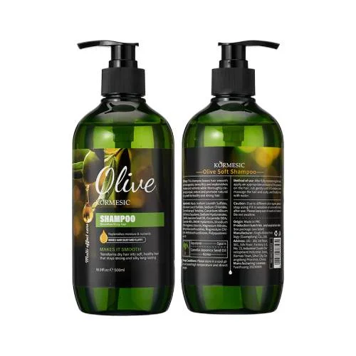 Miniaturka artykułu - Kormesic Olive Soft Shampoo Szampon do włos&oacute;w, 500 ml