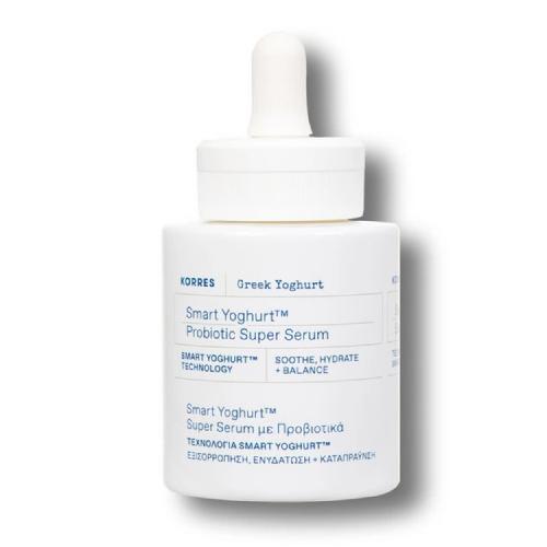 Miniaturka artykułu - KORRES Greek Yoghurt Smart Nawilżające serum do twarzy, 30 ml