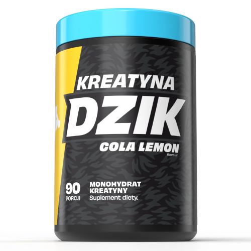Miniaturka artykułu - Dzik Kreatyna Cola Lemon, 369 g